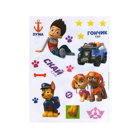 Книга с наклейками Щенячий патруль Команда щенят Ранок 192002 Укр | Зображення 5