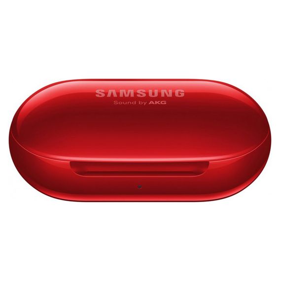 Бездротові навушники, блютуз навушники Samsung Buds + з кейсом. Колір червоний | Зображення 5