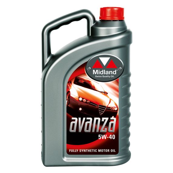 Моторне масло Midland AVANZA SAE 5W-40 4L