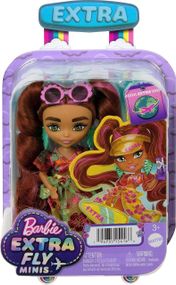 Кукла Барби Экстра Минис Путешествие Пляж Оригинал Barbie Extra Fly Minis Travel Beach Look