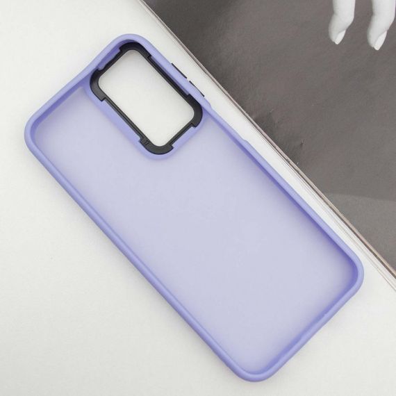 Чохол TPU+PC Lyon Frosted для Samsung Galaxy A24 4G Purple | Зображення 2