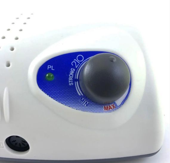 Фрезер для маникюра Nail Drill Pro ZS-603 65 Вт 40000 оборотов с педалью и насадками Белый | Зображення 4