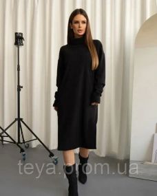 Плаття для жінок колір чорний розміри XL, L, M, S FI_009708