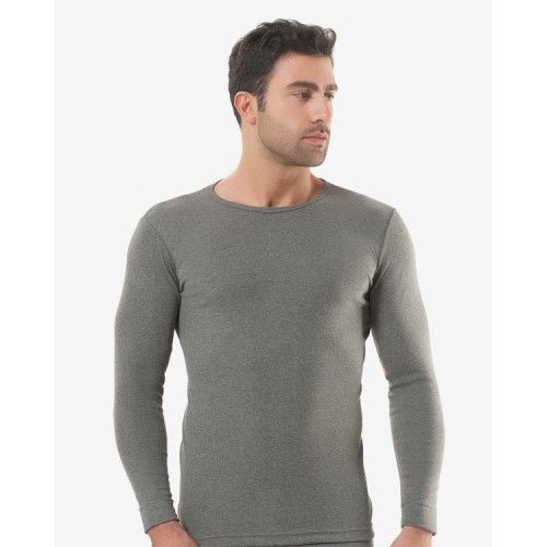 Чоловічий лонгслів темно-сірий. 1018-А L