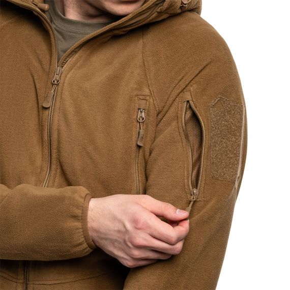 Кофта Флісова Helikon Patriot Mk2 Hybrid, Койот, L | Зображення 7