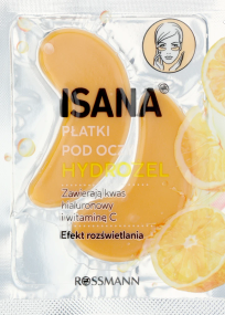 ISANA Гідрогелеві патчі для очей, що освітлюють, з вітаміном С, 2 шт