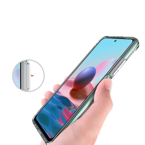 Чохол накладка Space Collection для Xiaomi Redmi Note 13 Pro 5G-прозорий | Зображення 3