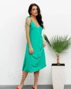 Плаття для жінок колір зелений розмір L FI_001561