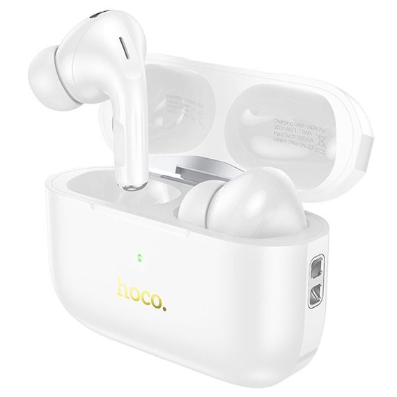 Бездротові TWS навушники Hoco EW56 Plus ANC White | Зображення 2
