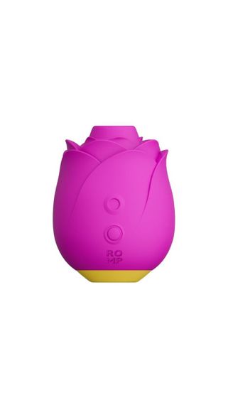 Вакуумний кліторальний стимулятор Romp Rose у формі троянди водонепроникний з 10 режимами стимуляції | Зображення 1