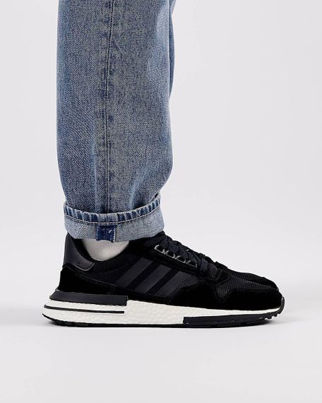 Кросівки ZX 500 Black весна / літо / осінь A1482 44 28 см | Зображення 3