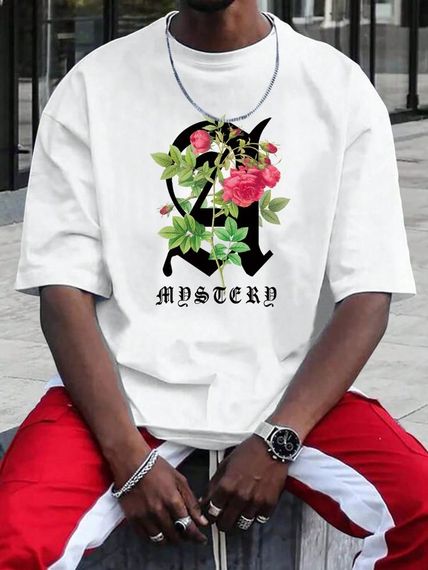 Футболка з ДТФ принтом (оверсайз)