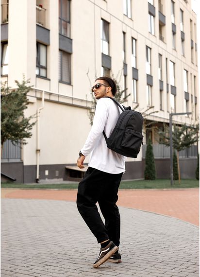 Чоловічий рюкзак Sambag BRIX PJT CLASSIC чорний 40 х 27 х 15 см (11711065m) | Зображення 6