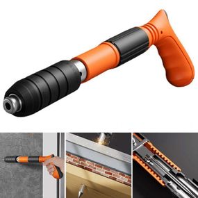 Пневматичний пістолет для забивання цвяхів, в кейсі / Ручний степлер для цвяхів / Нейлер