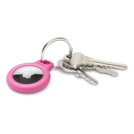 Держатель Belkin Secure Holder with Key Ring AirTag, pink (F8W973BTPNK) | Зображення 1
