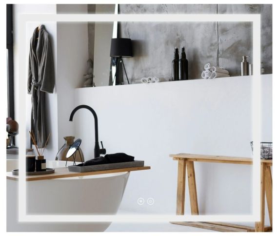 Дзеркало Qtap Mideya з LED-підсвічуванням Touch Reverse QT2078NCF8070W