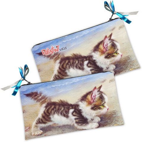 Косметичка жіноча Котенок 20х12 см (K_KC043)