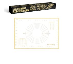 Коврик силиконовый для выпечки SNT Creamy 3300-57 50х40 см кремовый
