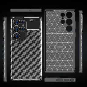 Противоударный чехол AF Samsung S23 Ultra чорний