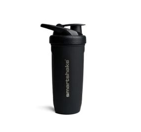 Шейкер спортивний SmartShake металевий Reforce Stainless Steel 30oz/900 мл Black (11150103)
