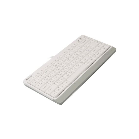 Клавіатура A4Tech FK11 Fstyler Compact Size USB White (FK11 USB (White)) | Зображення 1