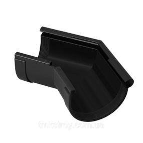 Угол желоба наружный 135°. 130/100 Водосточные системы Rainway (Ренвей). графит