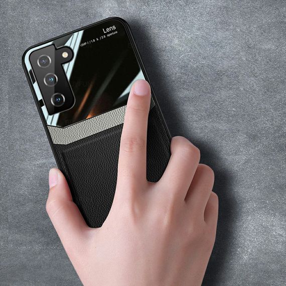 Чохол бампер DELICATE на Samsung Galaxy S21 FE колір Чорний | Зображення 1
