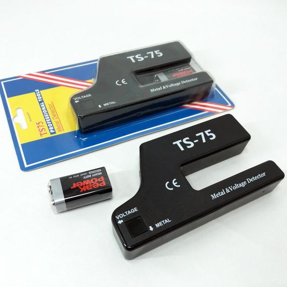 Детектор проводки та металу TS-75 детектор вольтажу металодетектор | Зображення 1