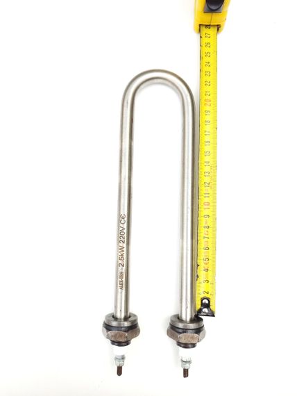 Тэн нержавейка 2500W D13/м22 дугообразный для воды | Зображення 2