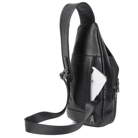 Сумка-кроссбоди молодежная, Кожаная сумка кросс-боди, Мужская деловая сумка кросс-боди NB-28 | Зображення 4