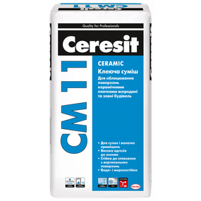 Клей для плитки Ceresit CM 11 Ceramic 25 кг