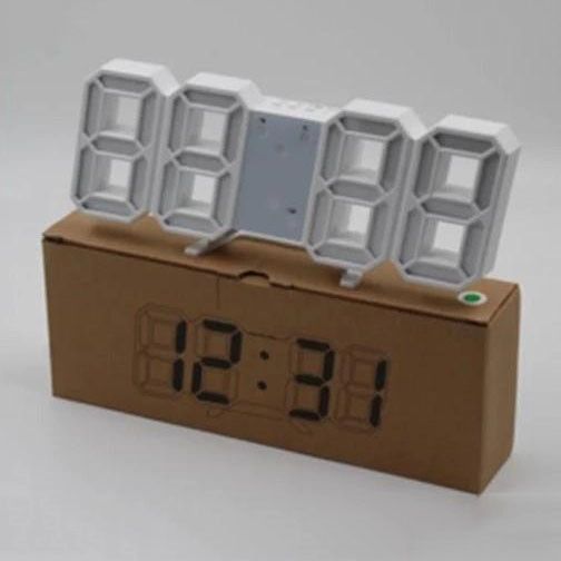 Часы настольные электронные LY-1089 LED с будильником WT-294 и термометром | Зображення 9