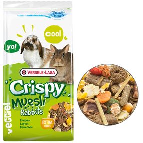 Корм Versele-Laga Crispy Muesli Rabbits для кроликів 1 кг