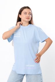 Футболка жіноча (оверсайз) Носи своє S/172 Блакитний (p-13699-166335)