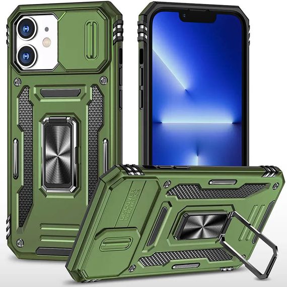 Ударостійкий чохол Camshield Army Ring для Apple iPhone 11 (6.1") | Зображення 1