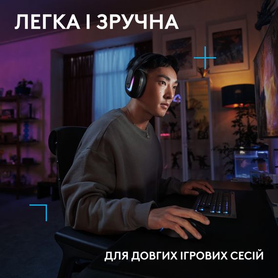 Навушники Logitech G522 Lightspeed Wireless Gaming Headset Black (981-001544) | Зображення 7