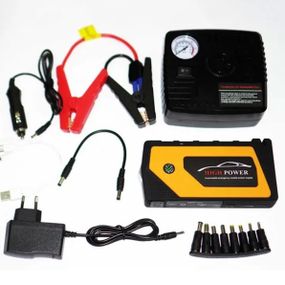 Пускач для авто 99800mAh, Стартерный аккумулятор для легкового автомобиля Хороший аккумулятор авто DF-12