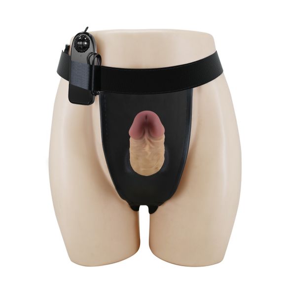 Страпон-трусики з вібрацією DRAVEN sexstyle | Зображення 5