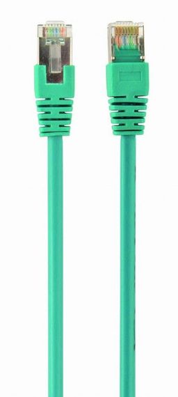 Патч корд Cablexpert   PP22-2M/G, FTP, литий,  50u" штекер із фіксатором, 2 м, зелений
