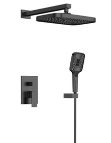 Душова система універсальна Qtap Aquarius Black Matt QTAQA64103NGB