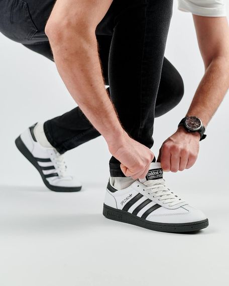 Кросівки чоловічі Spezial White Leather Black , В'єтнам 42 26.5 см | Зображення 3