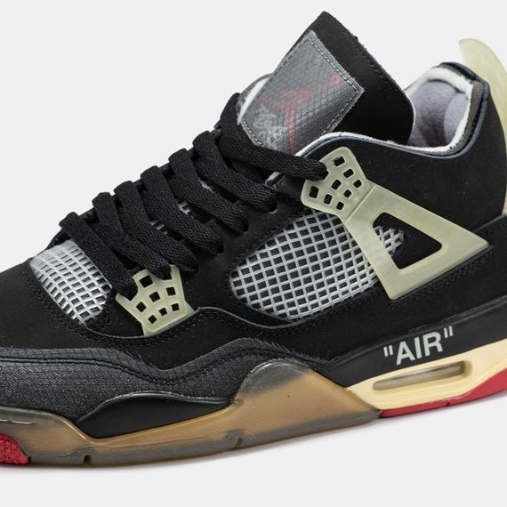 Кросівки Air Jordan 4 x "OFF-White" весна / літо / осінь 2074 40 25.5 см | Зображення 9