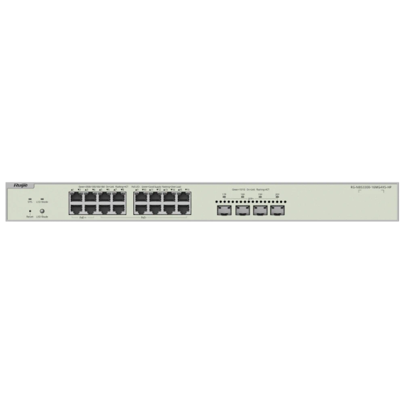 Ruijie RG-NBS3300-16MG4XS-HP PoE Комутатор 20 портів керований | Зображення 1