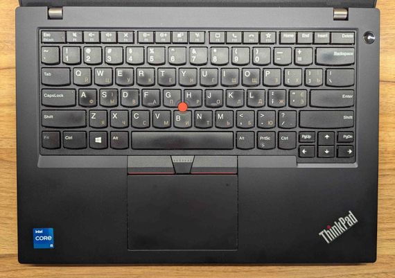 Ультрабук Lenovo ThinkPad L14 / 14" (1920x1080) IPS / Intel Core i5-1135G7 (4 (8) ядра по 2.4 - 4.2 GHz) / 16 GB DDR4 / 500 GB SSD / Intel Iris Xe Graphics / WebCam / Windows 10 б/в | Зображення 2