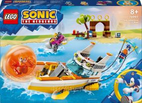 Конструктор LEGO Sonic the Hedgehog Човен із «Пригод Тейлза» 393 деталі (76997)