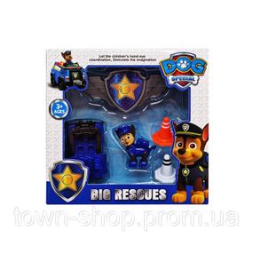 Игровая фигурка героя "Щенячий патруль: Гонщик" HS-2390(Blue) синий, с аксессуарами