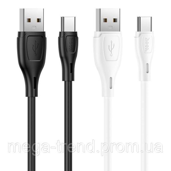 Кабель Hoco Type-C Ultimate silicone charging data cable X61 |1m, 3A| | Зображення 3