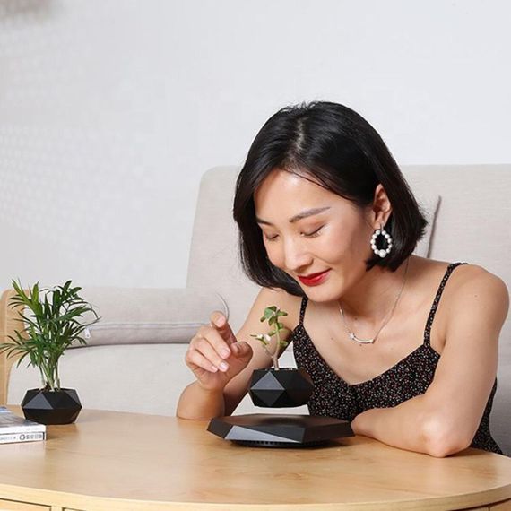 Магнітний левітаційний горщик для рослин HCNT Magnetic Levitating Pot M10-PZ1 Black | Зображення 4