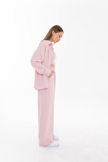 Штани 4Profi жатка-креп пудровые размер L 26929 | Зображення 1