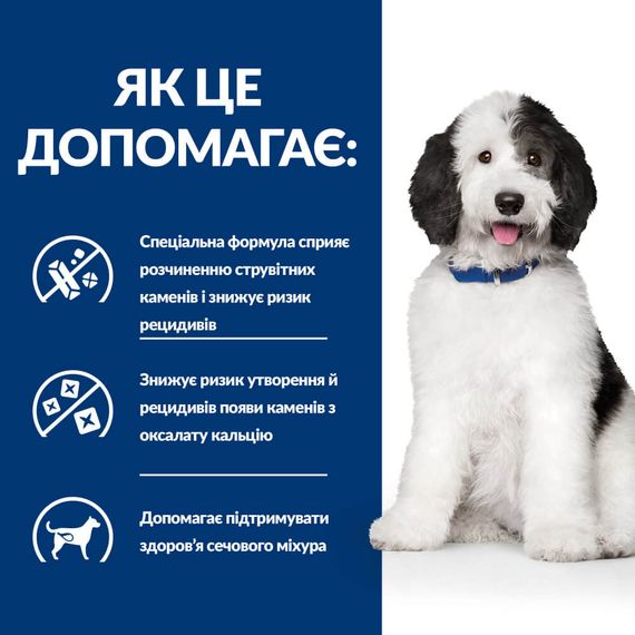 Корм Hill's Prescription Diet Canine C/D сухой для лечения мочекаменной болезни у собак 4 кг | Зображення 1